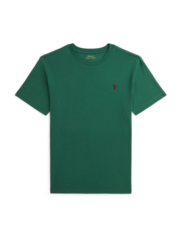 Polo Ralph Lauren Polo Ralph Lauren Majica  temno zelena / rdeča