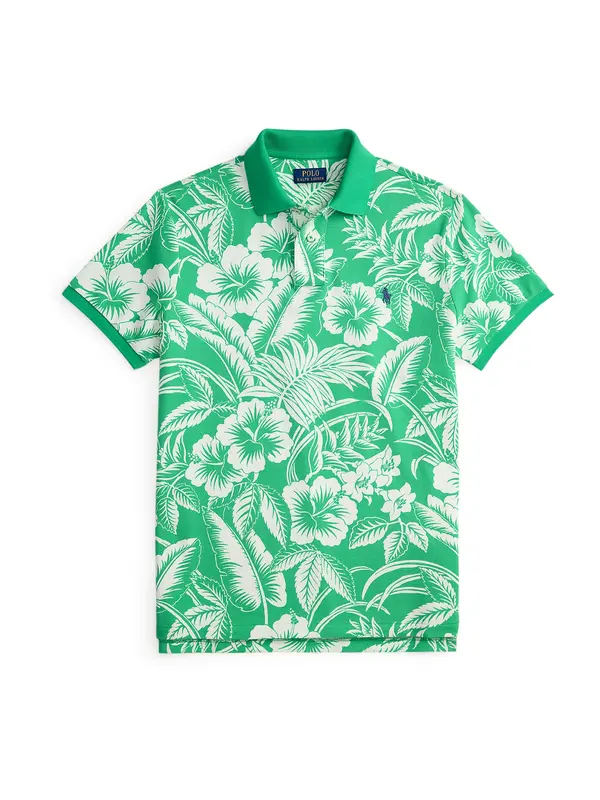 Polo Ralph Lauren Polo Ralph Lauren Majica  zelena / bela
