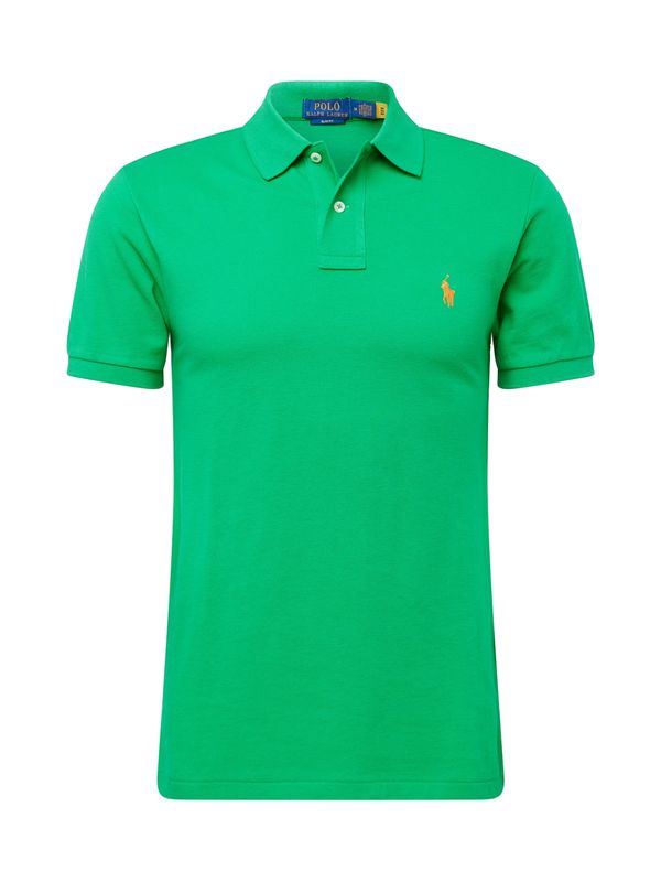 Polo Ralph Lauren Polo Ralph Lauren Majica  zelena / oranžna