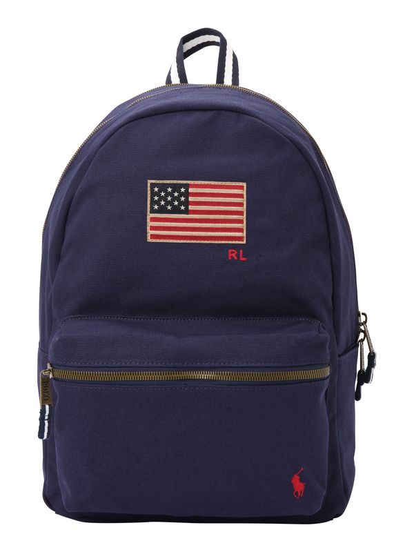 Polo Ralph Lauren Polo Ralph Lauren Nahrbtnik 'AMERICANA'  bež / mornarska / rdeča