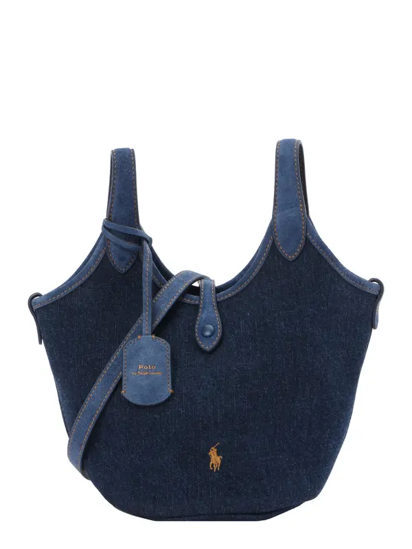 Polo Ralph Lauren Polo Ralph Lauren Nakupovalna torba  temno modra