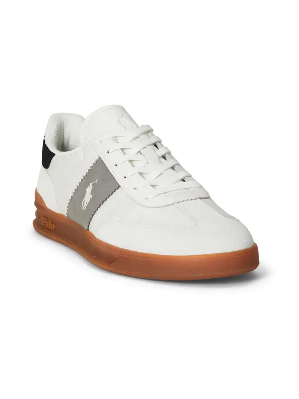 Polo Ralph Lauren Polo Ralph Lauren Nizke superge 'AERA'  siva / črna / bela
