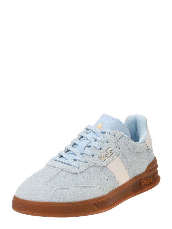 Ralph Lauren Polo Ralph Lauren Nizke superge 'AERA'  svetlo modra / zlata / bela