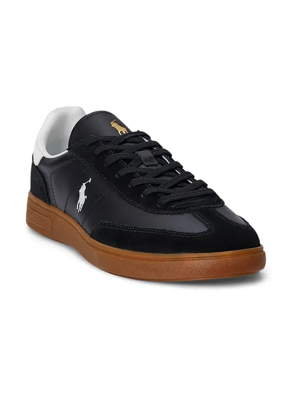 Polo Ralph Lauren Polo Ralph Lauren Nizke superge 'Bedford'  črna / bela