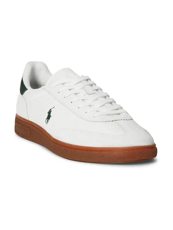 Polo Ralph Lauren Polo Ralph Lauren Nizke superge 'BEDFORD'  temno zelena / off-bela