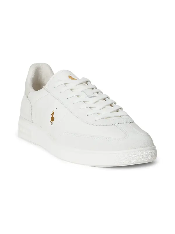 Polo Ralph Lauren Polo Ralph Lauren Nizke superge 'BEDFORD'  zlata / bela