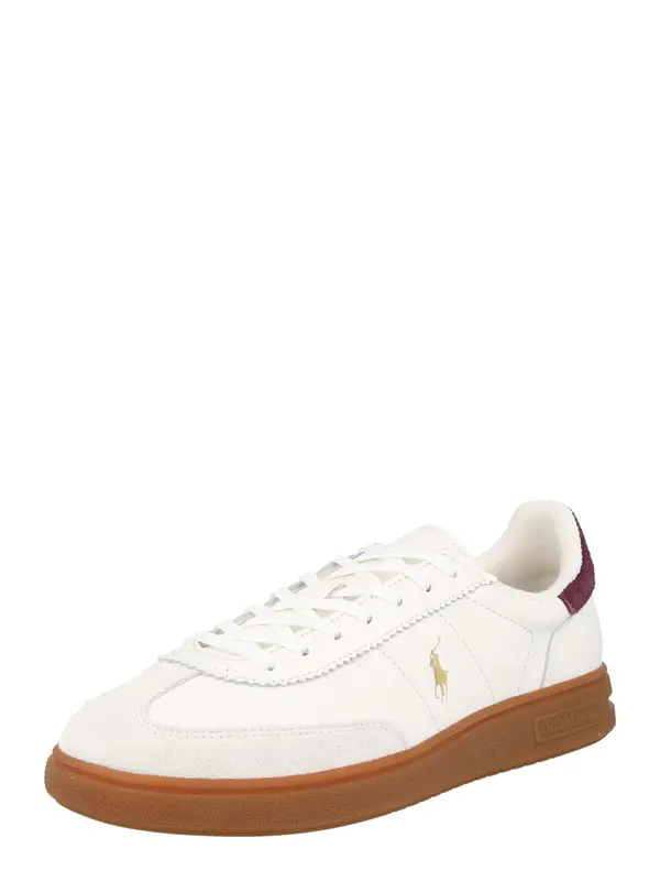 Polo Ralph Lauren Polo Ralph Lauren Nizke superge 'BEDFORD'  zlata / vinsko rdeča / bela