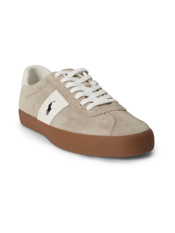 Polo Ralph Lauren Polo Ralph Lauren Nizke superge 'COURT'  bež / volneno bela