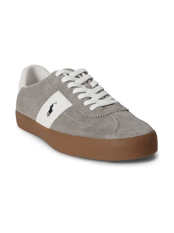 Polo Ralph Lauren Polo Ralph Lauren Nizke superge 'COURT'  siva / bela