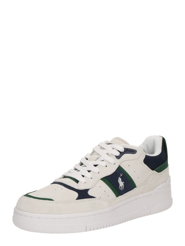 Polo Ralph Lauren Polo Ralph Lauren Nizke superge  ecru / mornarska / temno zelena