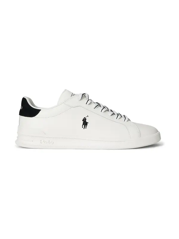 Polo Ralph Lauren Polo Ralph Lauren Nizke superge 'HRT CRT II'  črna / bela