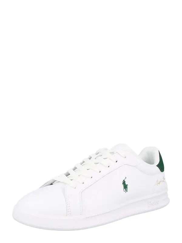 Polo Ralph Lauren Polo Ralph Lauren Nizke superge 'HRT CRT II'  zlata / temno zelena / bela
