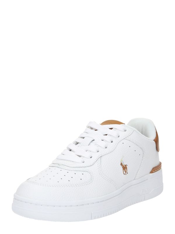 Polo Ralph Lauren Polo Ralph Lauren Nizke superge 'MASTERS'  karamel / bela