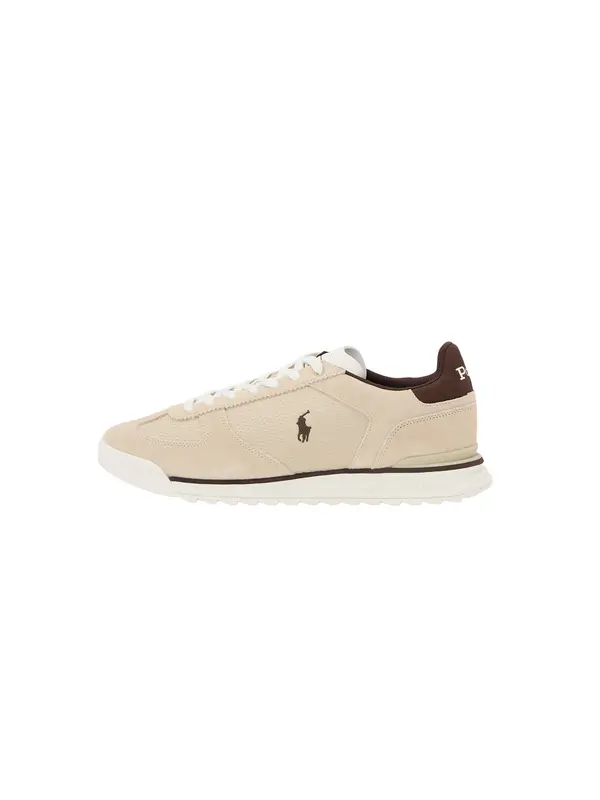 Polo Ralph Lauren Polo Ralph Lauren Nizke superge 'VARICK'  bež / temno rjava