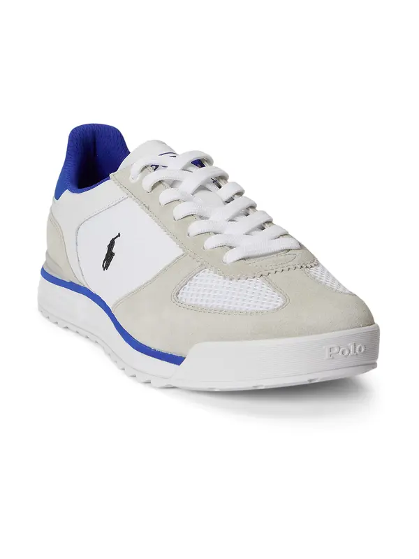 Polo Ralph Lauren Polo Ralph Lauren Nizke superge 'VARICK'  kraljevo modra / greige / bela
