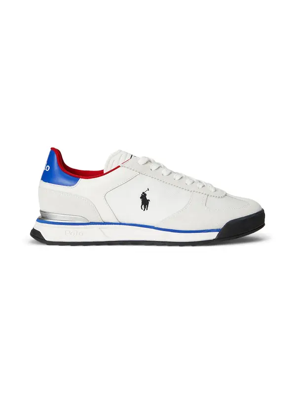 Polo Ralph Lauren Polo Ralph Lauren Nizke superge 'VARICK'  modra / temno rdeča / črna / bela