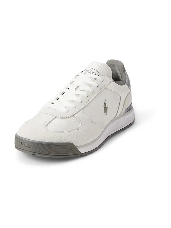 Polo Ralph Lauren Polo Ralph Lauren Nizke superge 'VARICK'  svetlo siva / temno siva / srebrna / bela