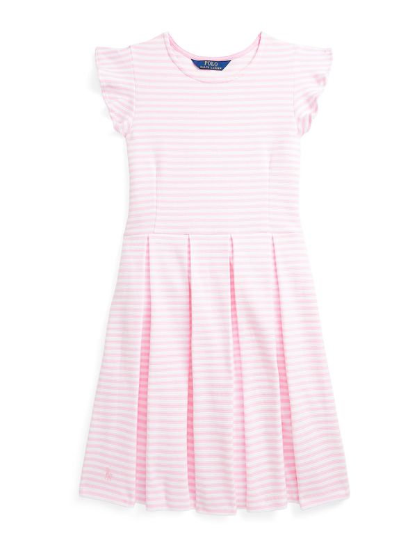Polo Ralph Lauren Polo Ralph Lauren Obleka  svetlo roza / bela