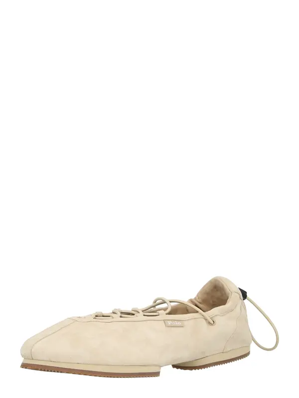 Polo Ralph Lauren Polo Ralph Lauren Odprte balerinke  kremna