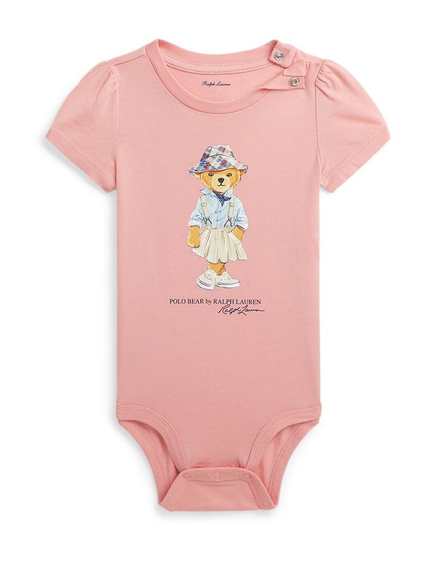 Polo Ralph Lauren Polo Ralph Lauren Pajac/bodi  kremna / svetlo modra / pueblo / roza