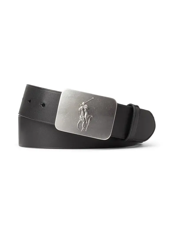 Polo Ralph Lauren Polo Ralph Lauren Pas 'VACCHETTA'  črna