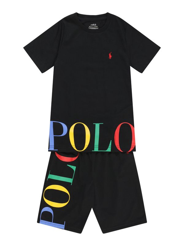 Polo Ralph Lauren Polo Ralph Lauren Pižama  mešane barve / črna