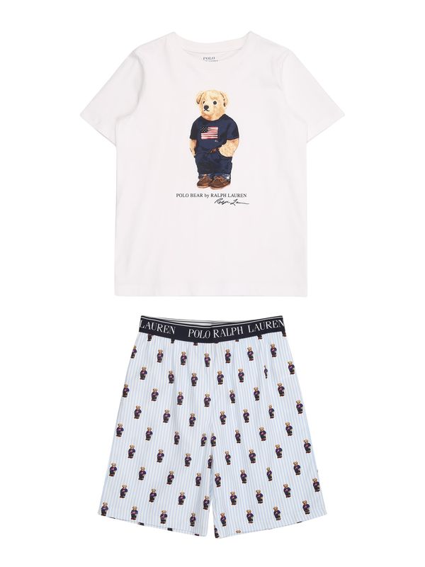 Polo Ralph Lauren Polo Ralph Lauren Pižama  pesek / mornarska / bela