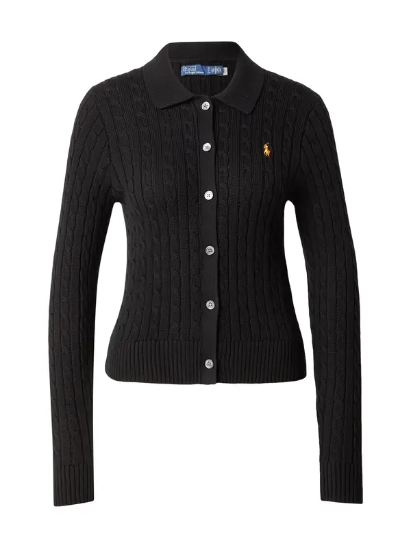 Polo Ralph Lauren Polo Ralph Lauren Pletena jopa  črna