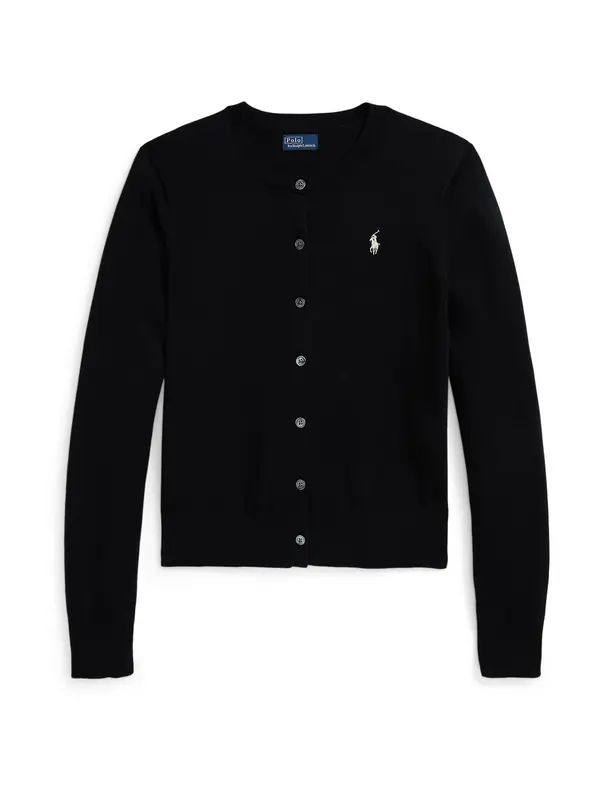 Polo Ralph Lauren Polo Ralph Lauren Pletena jopa  črna