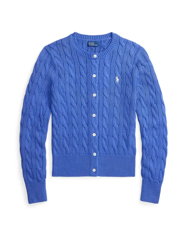 Polo Ralph Lauren Polo Ralph Lauren Pletena jopa  svetlo bež / kraljevo modra