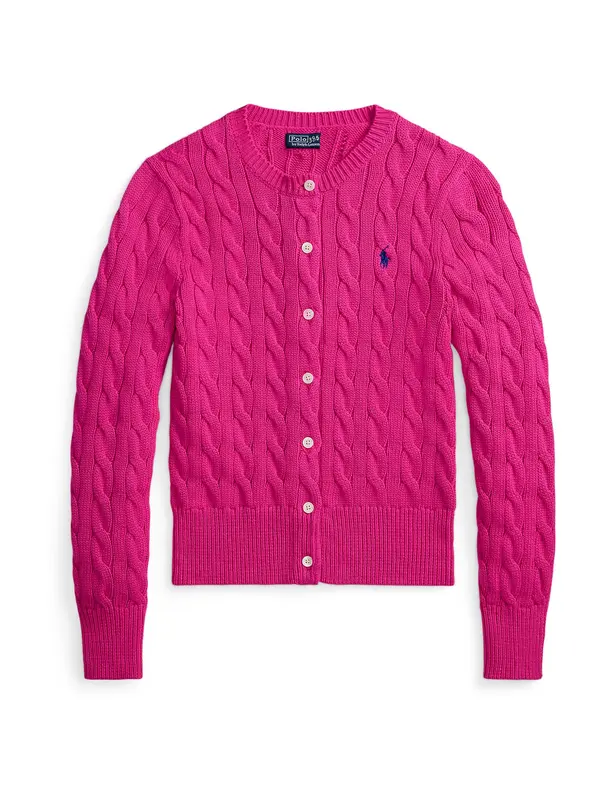 Polo Ralph Lauren Polo Ralph Lauren Pletena jopa  temno roza