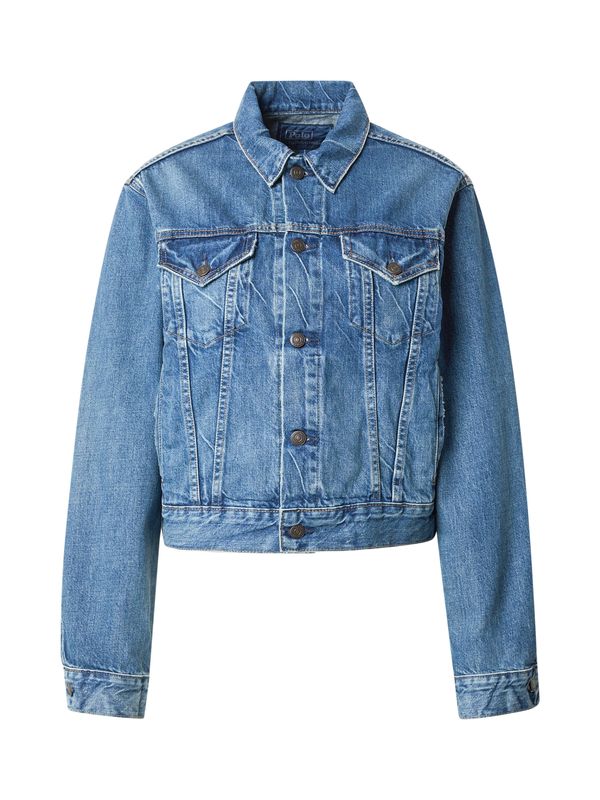 Polo Ralph Lauren Polo Ralph Lauren Prehodna jakna 'CLASSIC'  moder denim