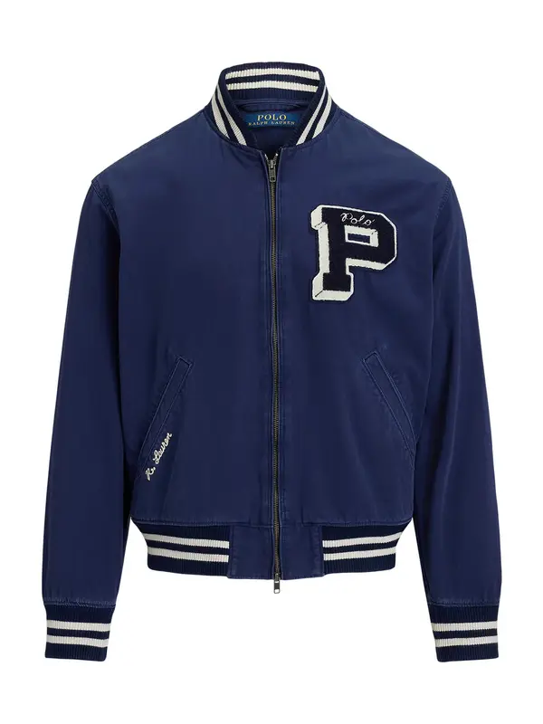 Polo Ralph Lauren Polo Ralph Lauren Prehodna jakna  marine / mornarska / bela