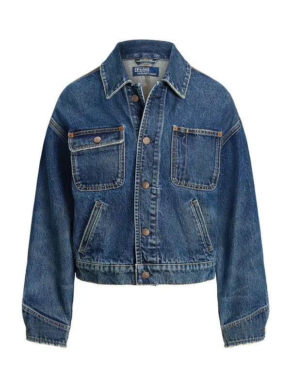 Polo Ralph Lauren Polo Ralph Lauren Prehodna jakna  moder denim