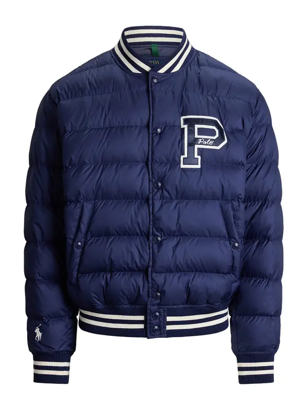Polo Ralph Lauren Polo Ralph Lauren Prehodna jakna 'PERPETUAL'  mornarska / bela