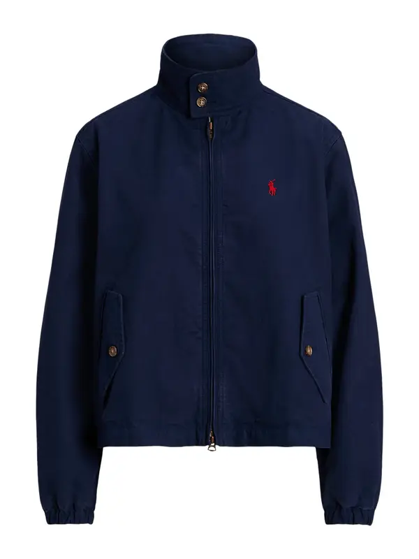 Polo Ralph Lauren Polo Ralph Lauren Prehodna jakna 'WINDBREAKER'  mornarska / rdeča