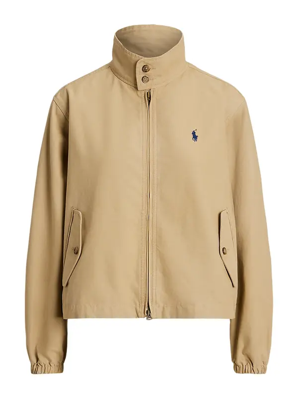 Polo Ralph Lauren Polo Ralph Lauren Prehodna jakna 'WINDBREAKER'  pesek / temno modra