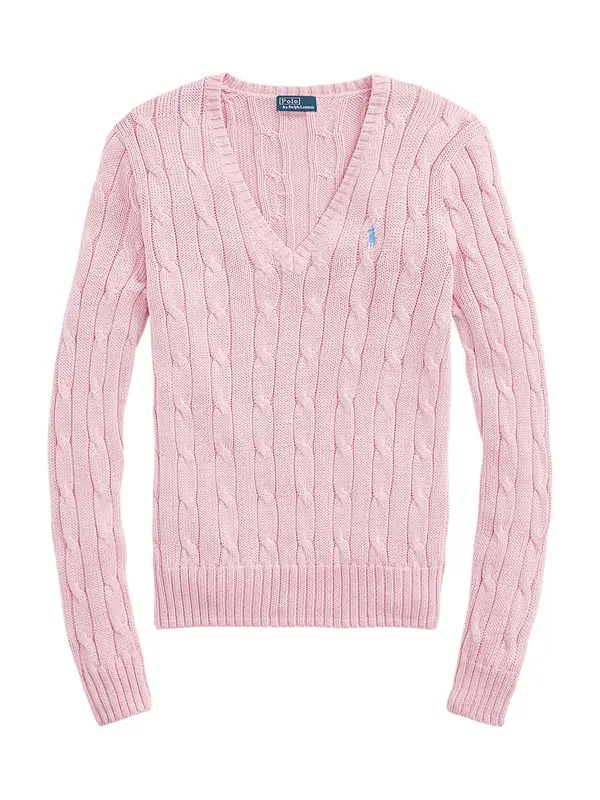 Polo Ralph Lauren Polo Ralph Lauren Pulover  azur / staro roza