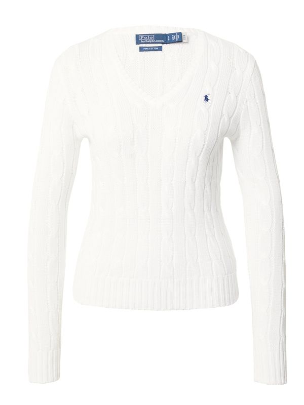 Polo Ralph Lauren Polo Ralph Lauren Pulover 'KIMBERLY'  temno modra / bela