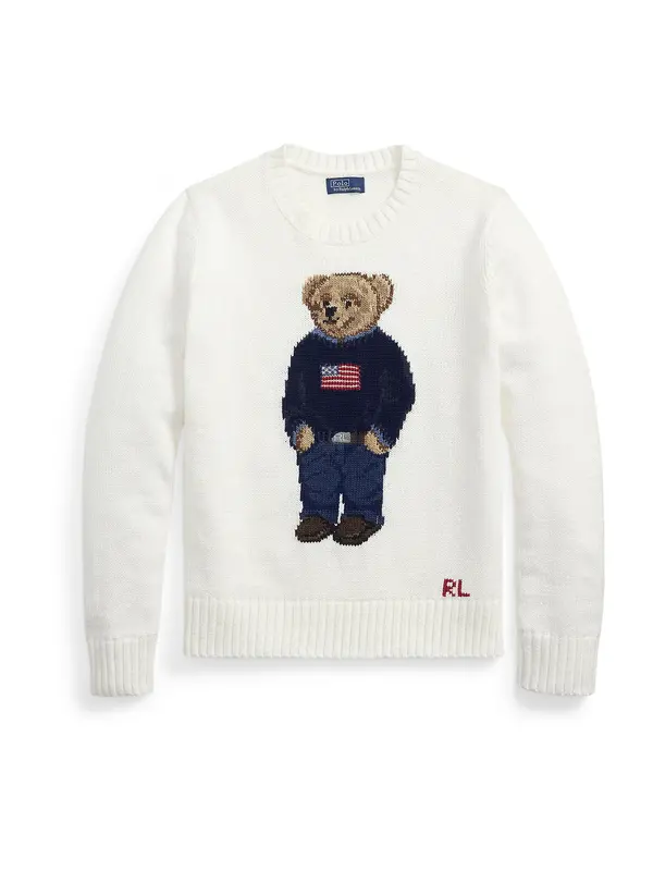 Polo Ralph Lauren Polo Ralph Lauren Pulover  marine / mornarska / rjava / bela