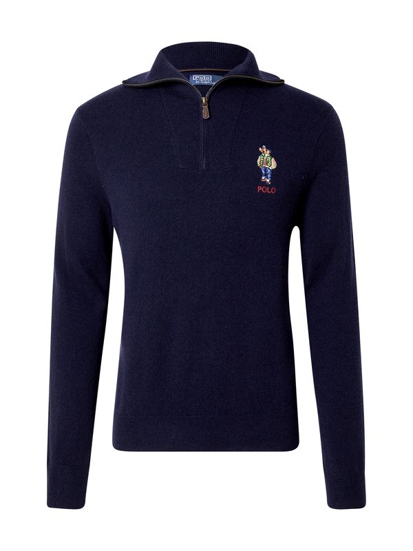 Polo Ralph Lauren Polo Ralph Lauren Pulover  modra / mornarska / kapučino / krvavo rdeča