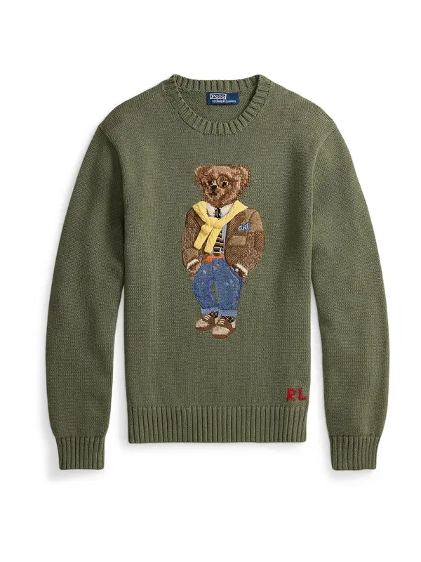 Polo Ralph Lauren Polo Ralph Lauren Pulover  modra / rjava / rumena / oliva