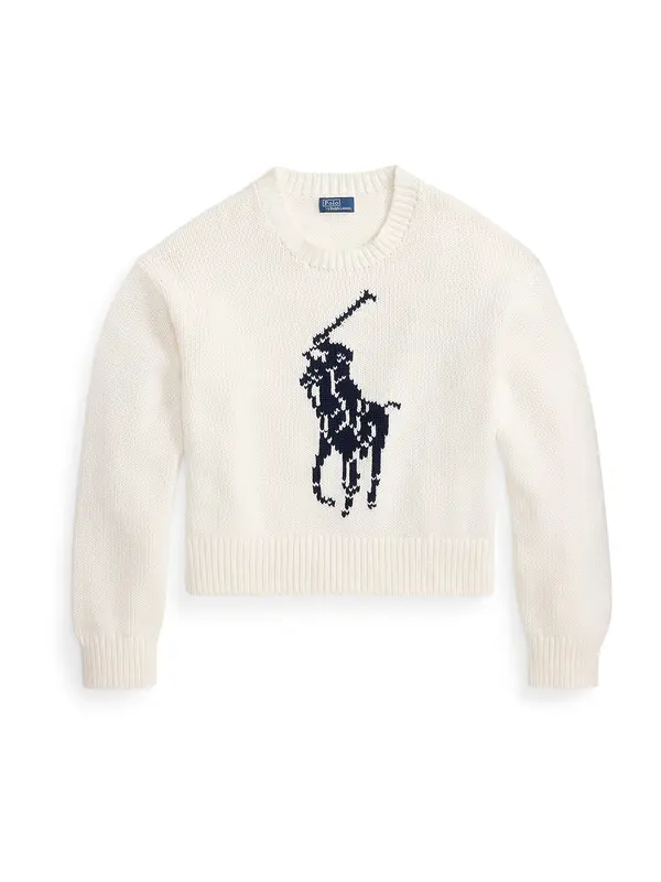 Polo Ralph Lauren Polo Ralph Lauren Pulover  mornarska / bela