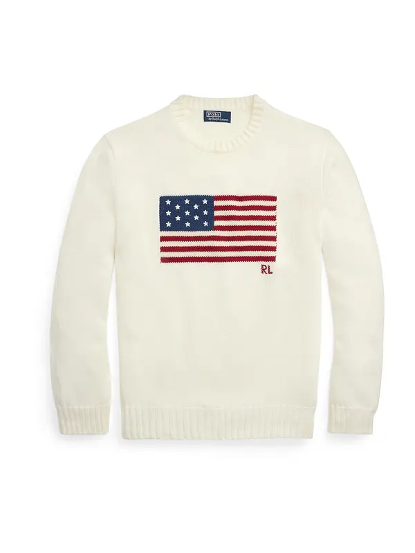 Polo Ralph Lauren Polo Ralph Lauren Pulover  mornarska / krvavo rdeča / naravno bela