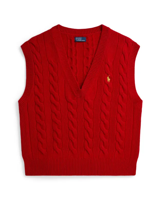 Polo Ralph Lauren Polo Ralph Lauren Pulover  rumena / rdeča