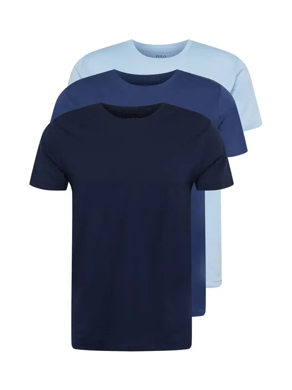 Polo Ralph Lauren Polo Ralph Lauren Spodnja majica 'Spring Start'  mornarska / svetlo modra / temno modra