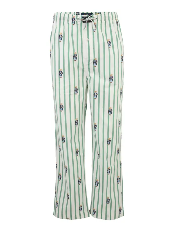 Polo Ralph Lauren Polo Ralph Lauren Spodnji del pižame  marine / opal / zelena / pastelno zelena