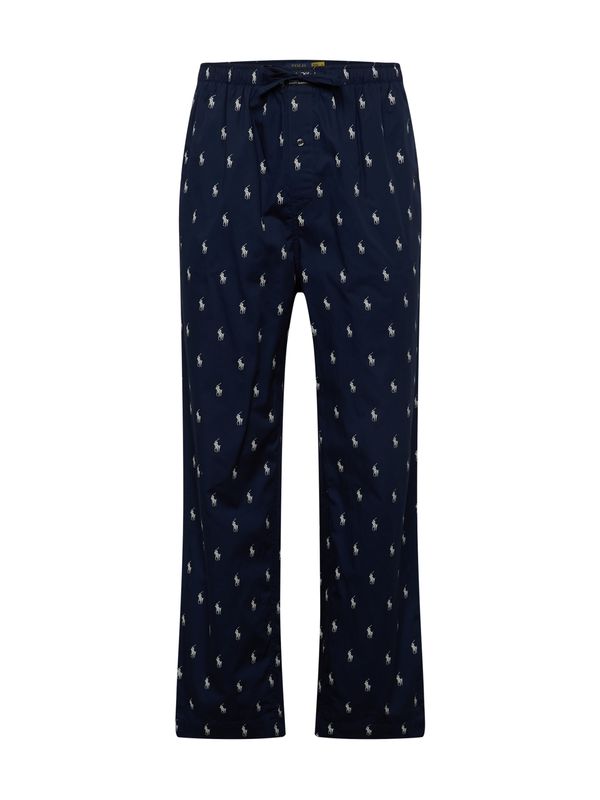 Ralph Lauren Polo Ralph Lauren Spodnji del pižame  mornarska / bela