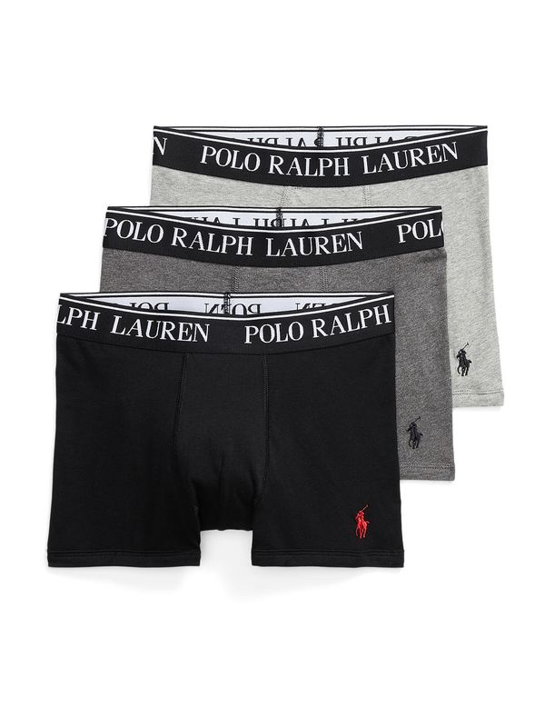 Polo Ralph Lauren Polo Ralph Lauren Spodnjice  siva / pegasto siva / črna / bela