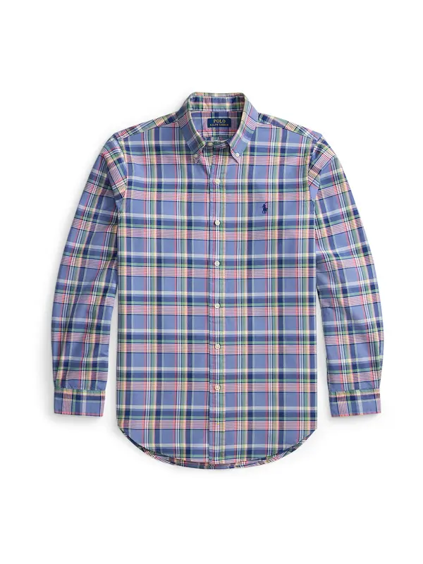 Polo Ralph Lauren Polo Ralph Lauren Srajca 'CLASSIC'  mornarska / kraljevo modra / limeta / rubin rdeča